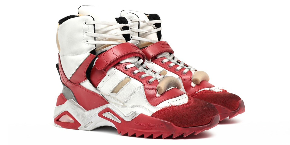 Maison Margiela Unleashes Retro Fit High-Tops in Red and Green
