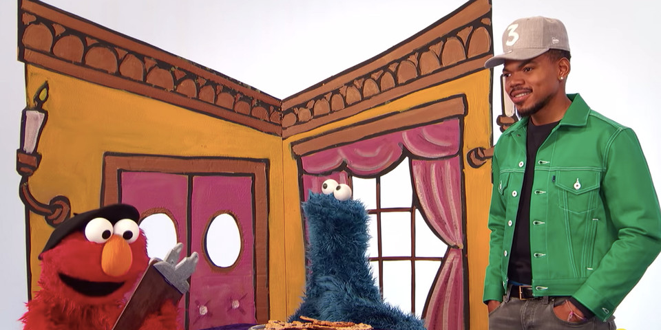 Watch Chance the Rapper Appear on 'Sesame Street'